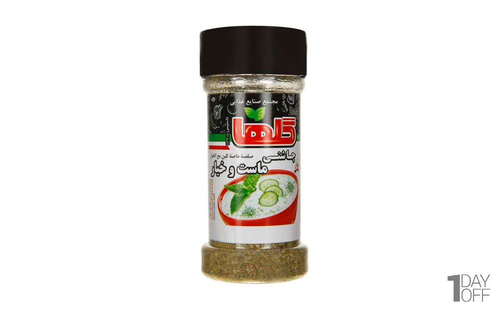 چاشنی ماست و خیار گلها مقدار 70 گرم