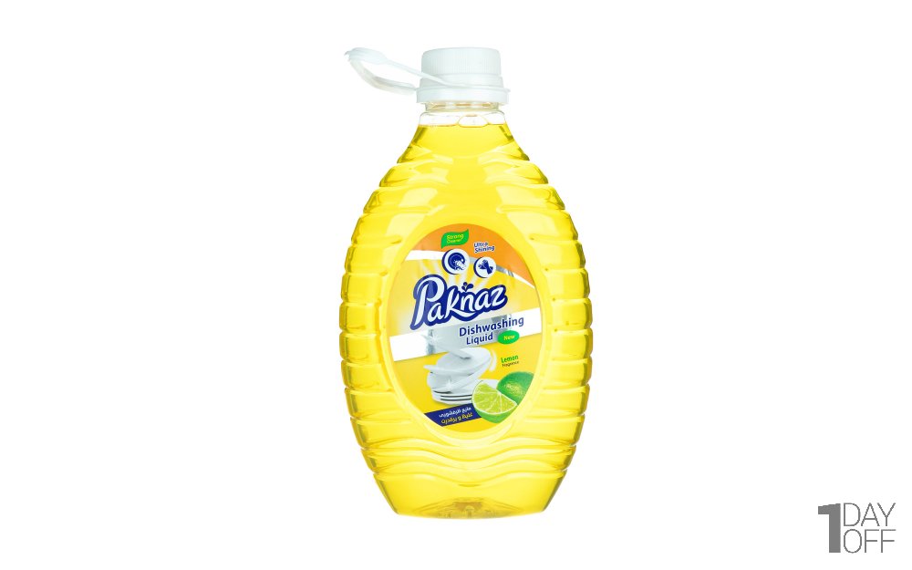 مایع ظرفشویی با رایحه لیمو پاکناز مقدار 2000 گرم