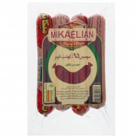 سوسیس شکاری 95% گوشت قرمز میکائیلیان مقدار 260 گرم