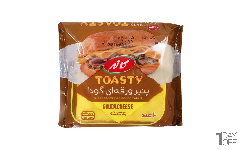 پنیر ورقه‌ای گودا کاله مقدار 180 گرم