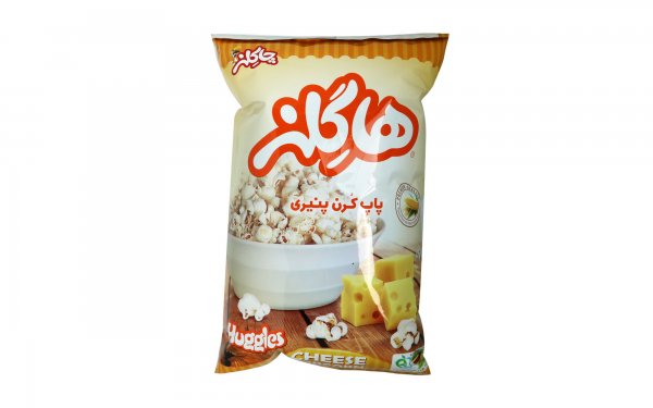 پاپ‌کرن پنیری هاگلز مقدار 25 گرم