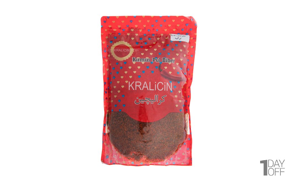 پرک پول بیبر (فلفل قرمز ترکی) کرالیچین مقدار 380 گرم