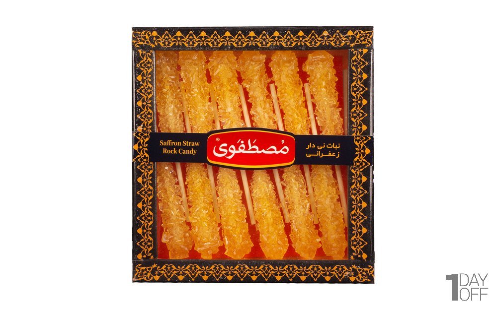 نبات زعفرانی نی‌دار مصطفوی بسته 12 عددی