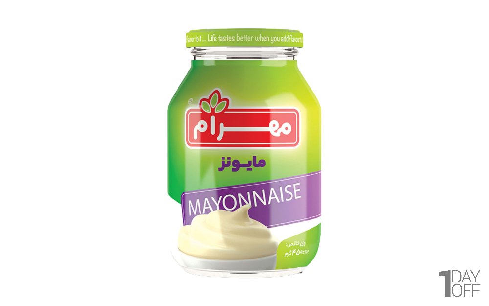 سس مایونز مهرام مقدار 450 گرم