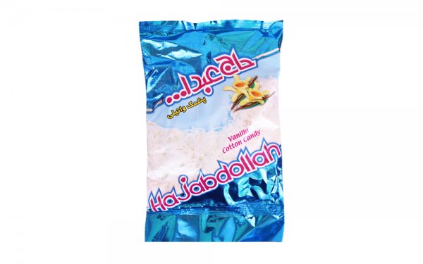 پشمک وانیلی حاج عبدالله 350 گرمی