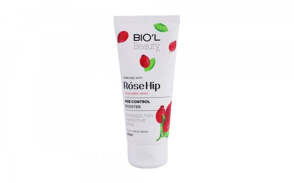 کرم دست و صورت بیول (Biol) مدل Rose hip مقدار 60 میلی‌لیتر