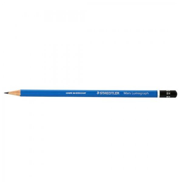 مداد مشکی طراحی استدلر (Staedtler) مدل Mars Lumograph نوع 8H