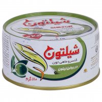 کنسرو ماهی تن در روغن زیتون شیلتون مقدار 180 گرم