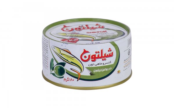 کنسرو ماهی تن در روغن زیتون شیلتون مقدار 180 گرم
