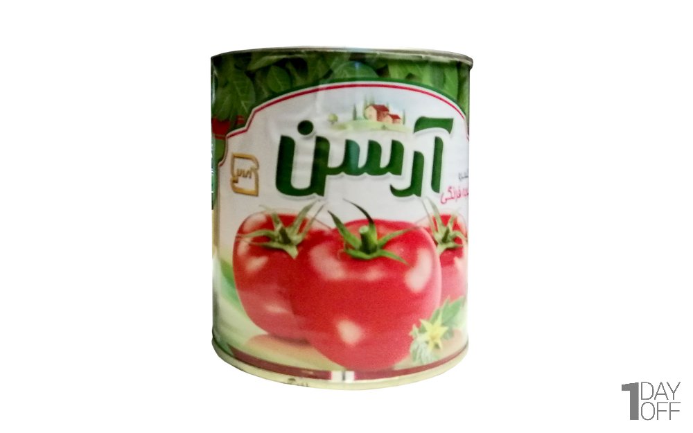 رب گوجه‌فرنگی آرسن مقدار 800 گرم 