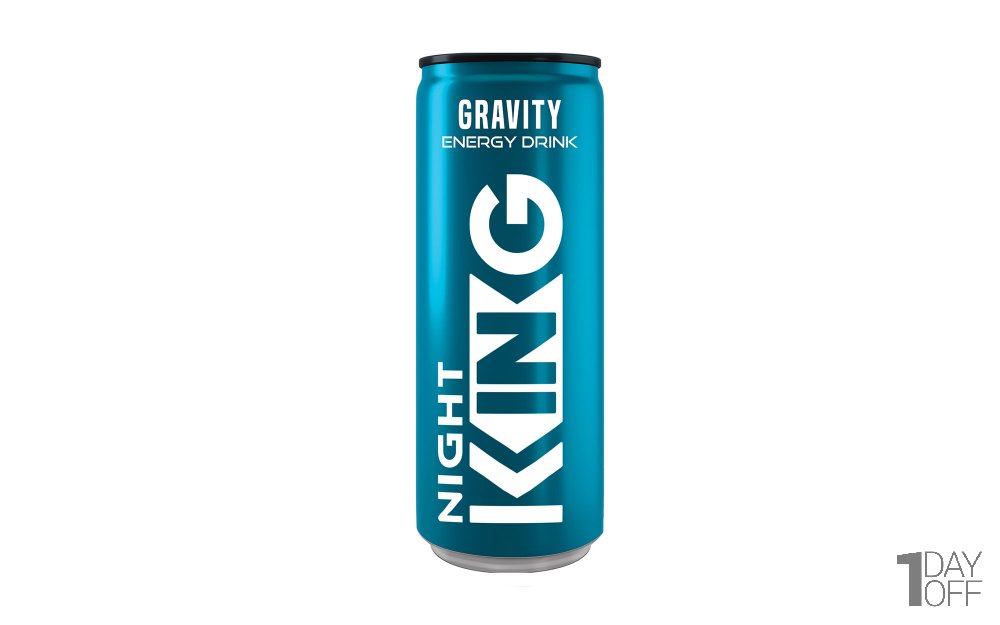 نوشیدنی انرژی‌زا نایت کینگ گرویتی (GRAVITY) مقدار 250 میلی‌لیتر