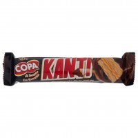 ویفر کاراملی با روکش کاکائو تلخ کانتی کوپا 37 گرم