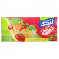 کیسه فریزر 25 در 35 سانتی‌متر لندی بسته 100 عددی