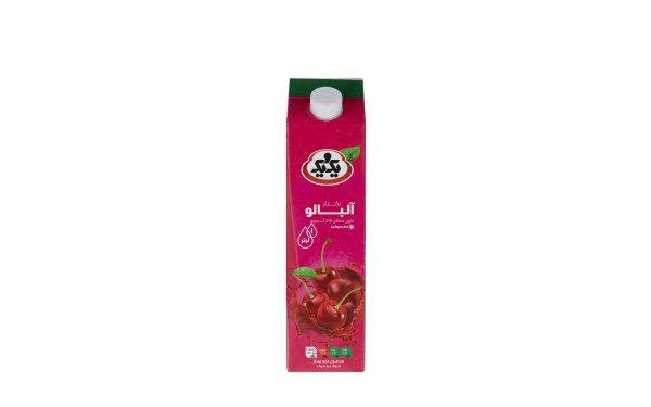 نکتار آلبالو یک و یک مقدار 1 لیتر