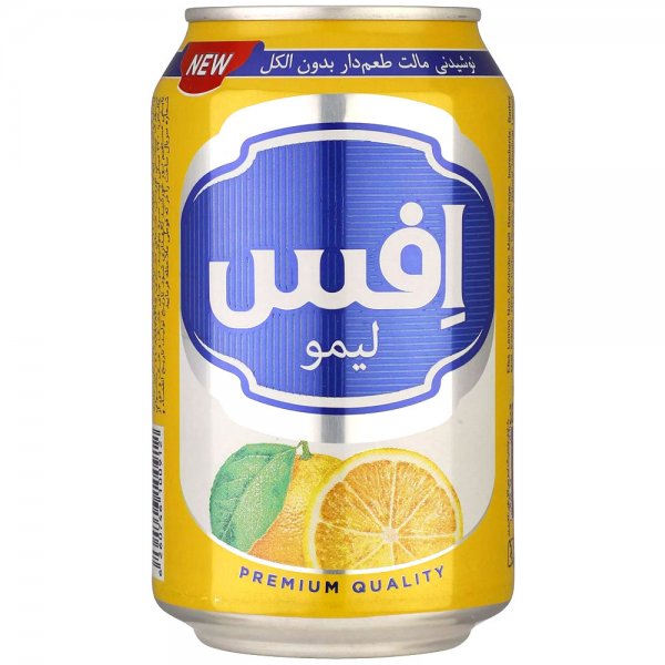 آب‌جو لیمو افس مقدار 330 میلی‌لیتر