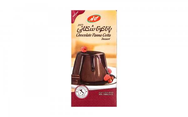 دسر آماده پاناکوتا شکلاتی کاله مقدار 1 لیتر