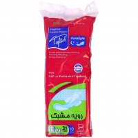 نوار بهداشتی بالدار ویژه شب بسته 10 عددی تافته