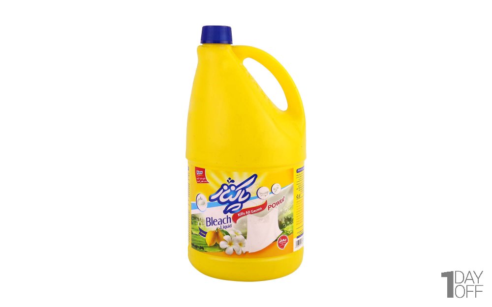 مایع سفیدکننده و ضدعفونی‌کننده معطر پاکناز مقدار 4 کیلوگرم 
