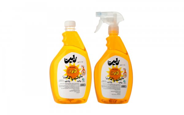 شیشه پاک‌کن رایت من مقدار 1 لیتر بسته 2 عددی