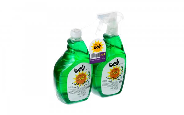 شیشه پاک‌کن رایت من مقدار 1 لیتر بسته 2 عددی