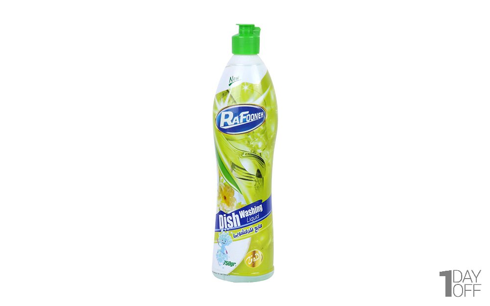 مایع ظرفشویی سبز رافونه مقدار 750 گرمی 