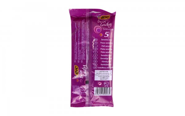 خودتراش Twin Lady بیک بسته 5 عددی