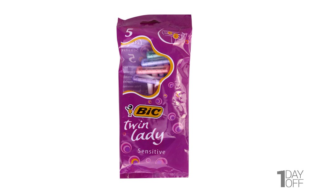 خودتراش Twin Lady بیک بسته 5 عددی