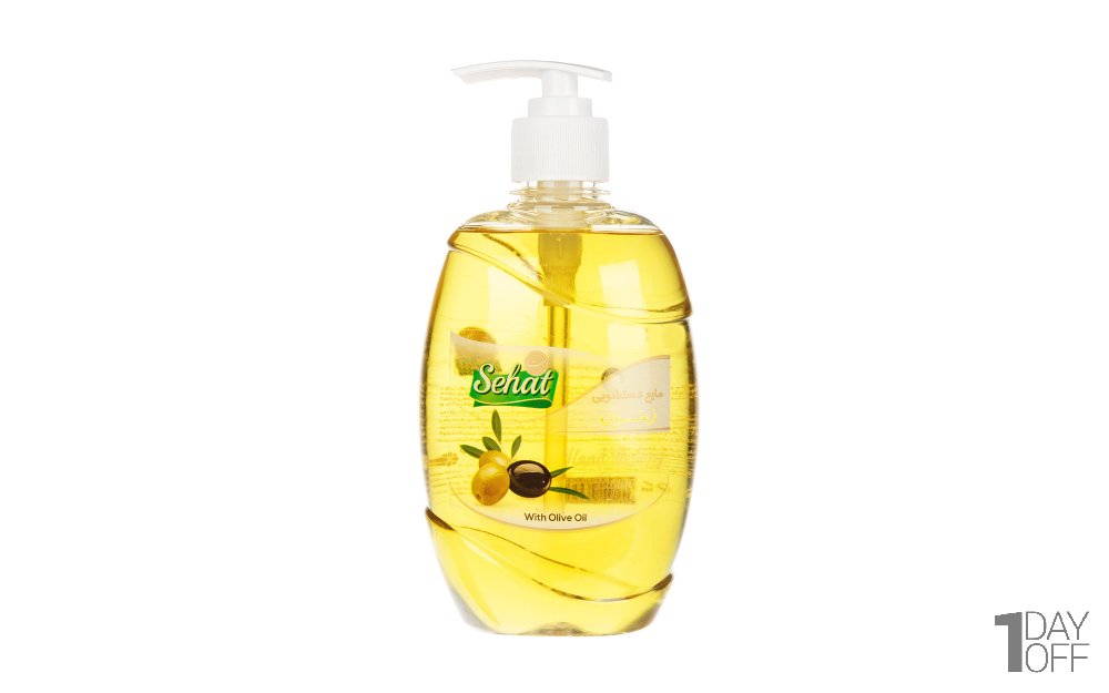 مایع دستشویی حاوی روغن زیتون صحت مقدار 500 گرم 