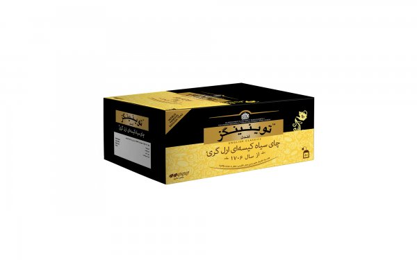 چای سیاه کیسه‌ای ارل‌گری توینینگز بسته 50 عددی
