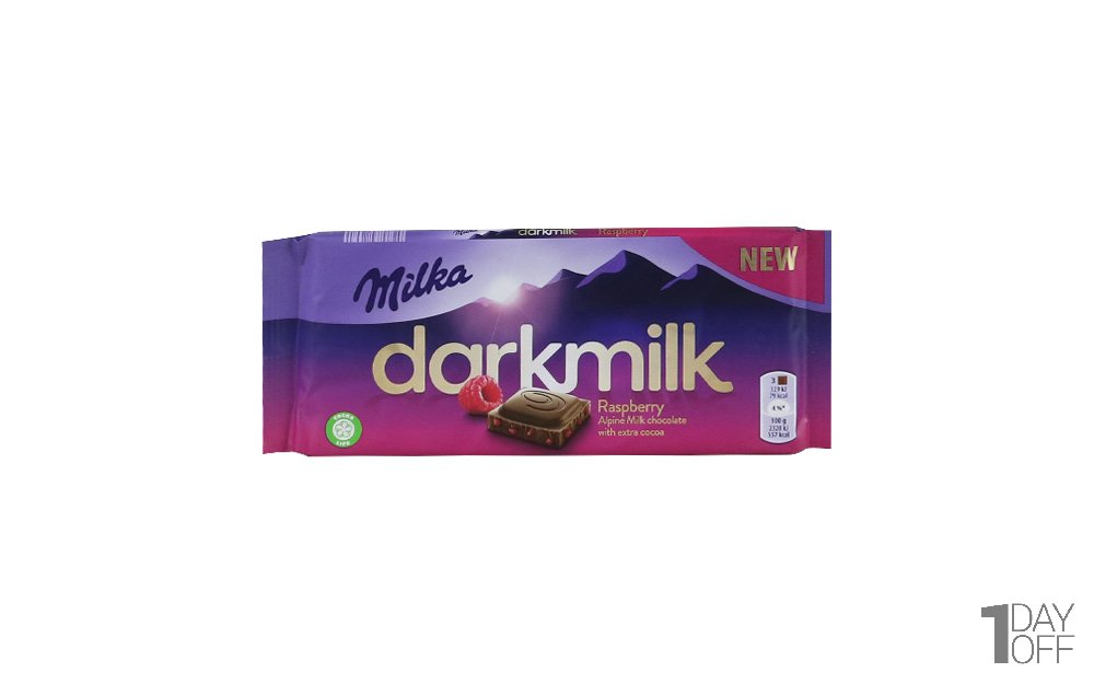 شکلات میلکا (MILKA) مدل raspberry مقدا 85 گرم