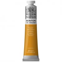 رنگ روغن وینزور (Winsor) سری Winton مقدار 200 میلی‌لیتر رنگ RAW SIENNA