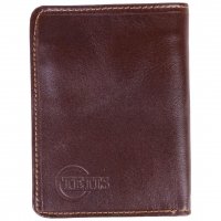 کیف پول تتیس (TETIS) رنگ قهوه‌ای تیره کد 0018