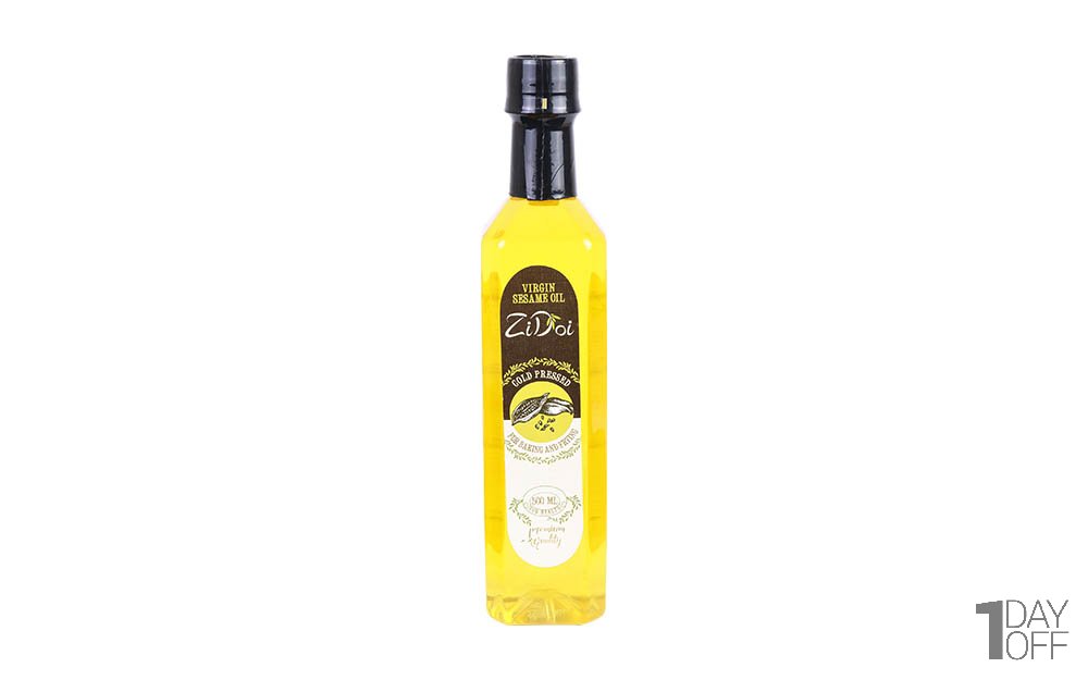 روغن کنجد زی‌دوی (ZiDoy) مقدار 500 میلی‌لیتر