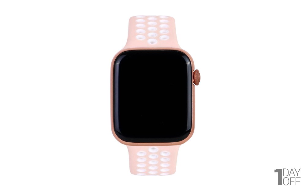 ساعت هوشمند طرح اپل رنگ رزگلد مدل W5