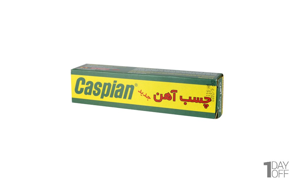 چسب آهن تیوپی کاسپین مقدار 50 میلی‌لیتر