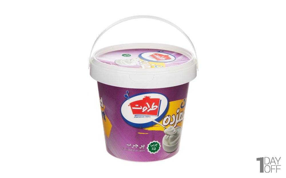 ماست هم‌زده پرچرب طراوت مقدار 1.5 کیلوگرم