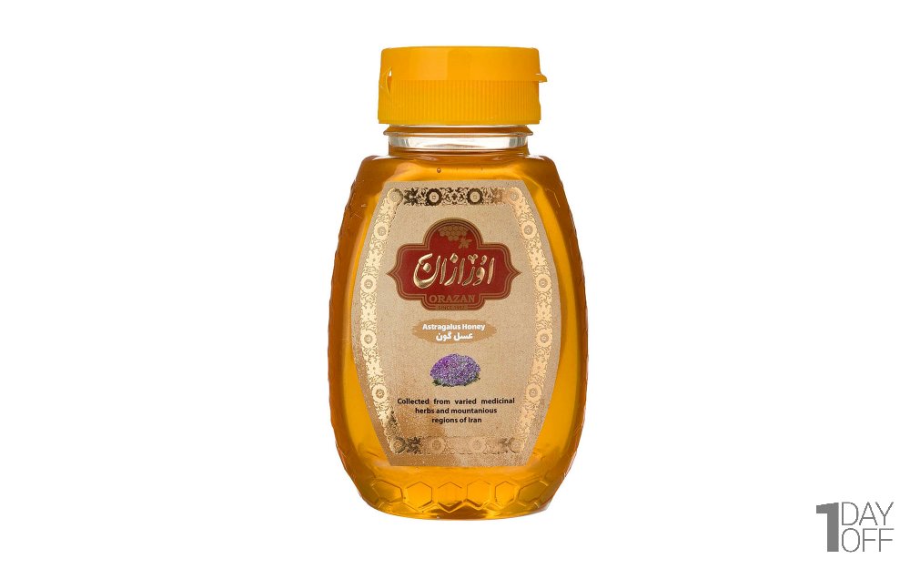 عسل گون ارگانیک اورازان مقدار 250 گرم
