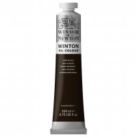 رنگ روغن وینزور (Winsor) سری Winton مقدار 200 میلی‌لیتر رنگ IVORY BLACK