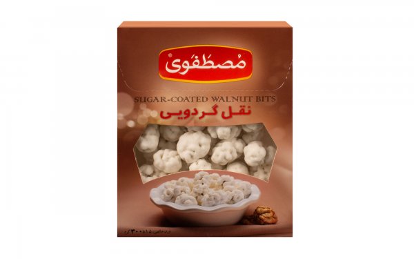 نقل گردویی مصطفوی مقدار 300 گرم 