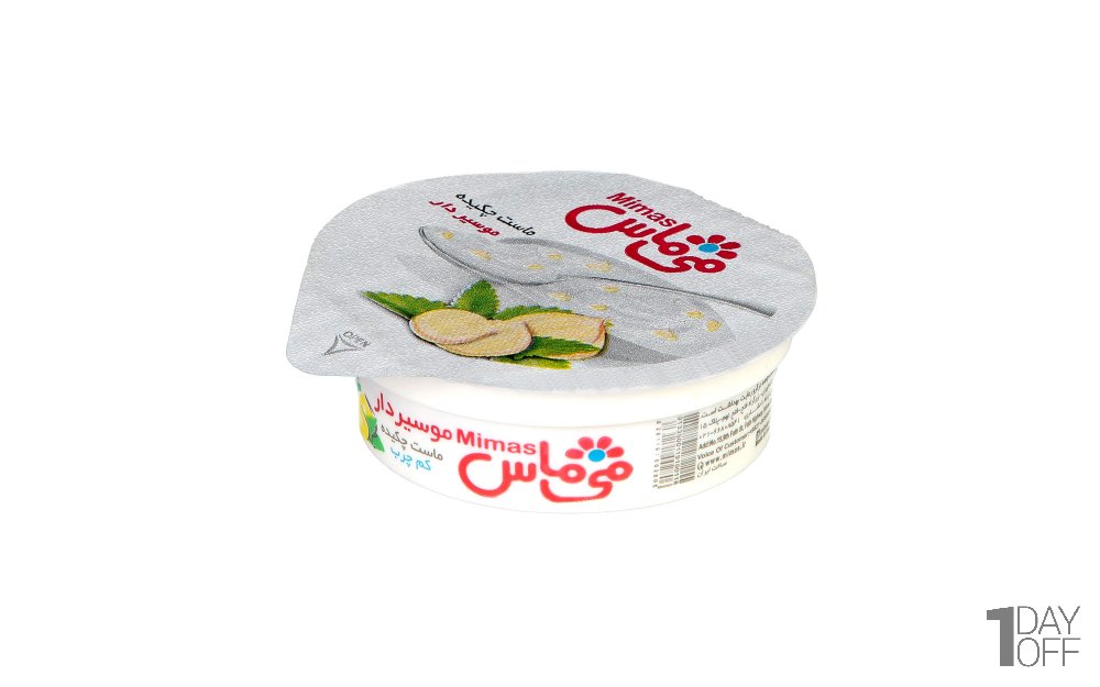 ماست چکیده موسیر تک‌نفره می‌ماس مقدار 90 گرم