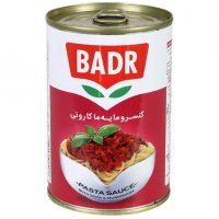 کنسرو مایه ماکارونی بدر مقدار 420 گرم