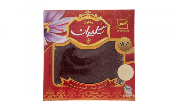 زعفران گلیران مقدار 1 مثقال (4.608 گرم)
