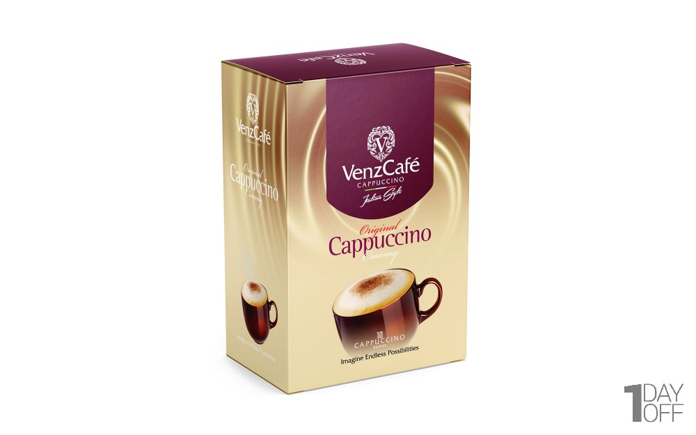 پودر کاپوچینو ونزکافه بسته 10 عددی