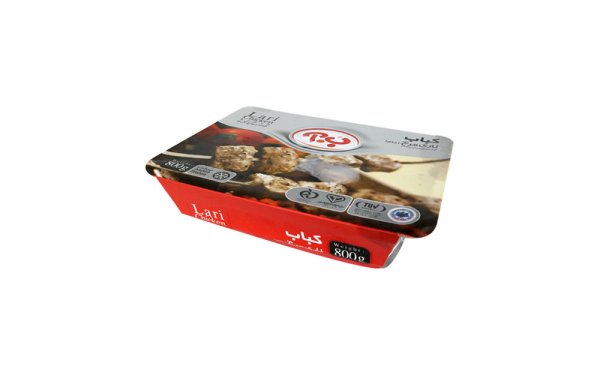کباب لاری مرغ خام ب.آ مقدار 800 گرم