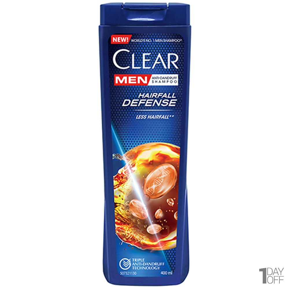 شامپو ضدشوره مردانه کلییر (Clear) مدل Less Hairfall مقدار 400 میلی‌لیتر
