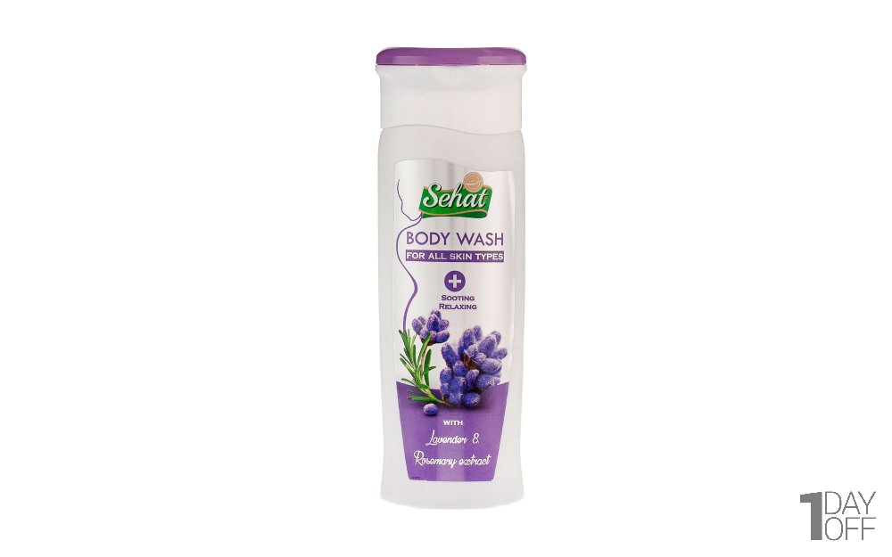شامپو بدن حاوی عصاره اسطوخدوس و رزماری مدل Sooting Relaxing صحت مقدار 300 میلی‌لیتر