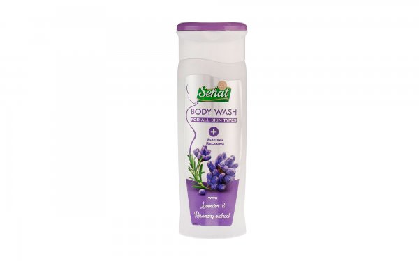 شامپو بدن حاوی عصاره اسطوخدوس و رزماری مدل Sooting Relaxing صحت مقدار 300 میلی‌لیتر