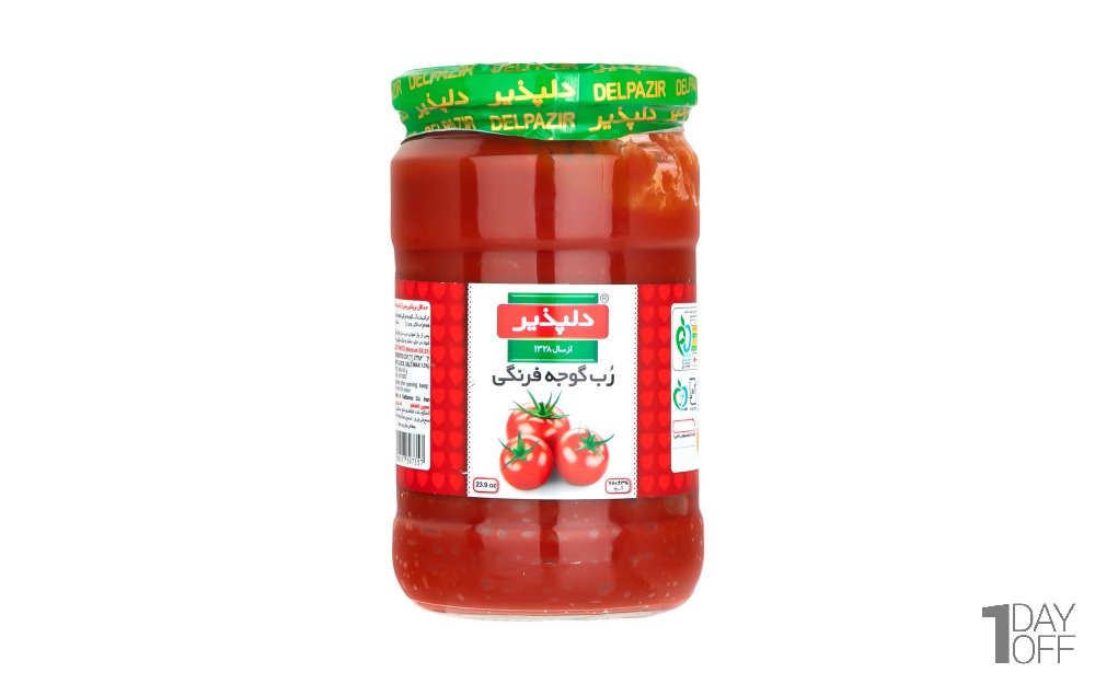 رب گوجه فرنگی دلپذیر مقدار 680 گرم