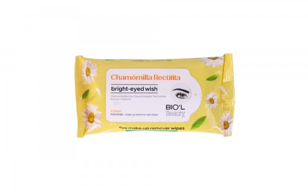 دستمال مرطوب آرایشی چشم بیول (Biol) 