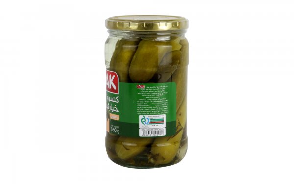خیارشور معمولی پیک مقدار 650 گرم